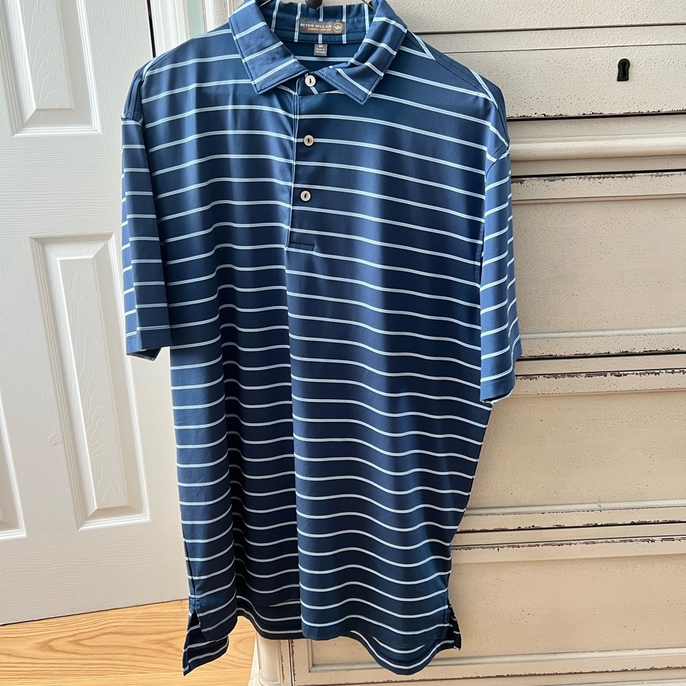 Peter Millar Mens Medium Summer Comfort polo